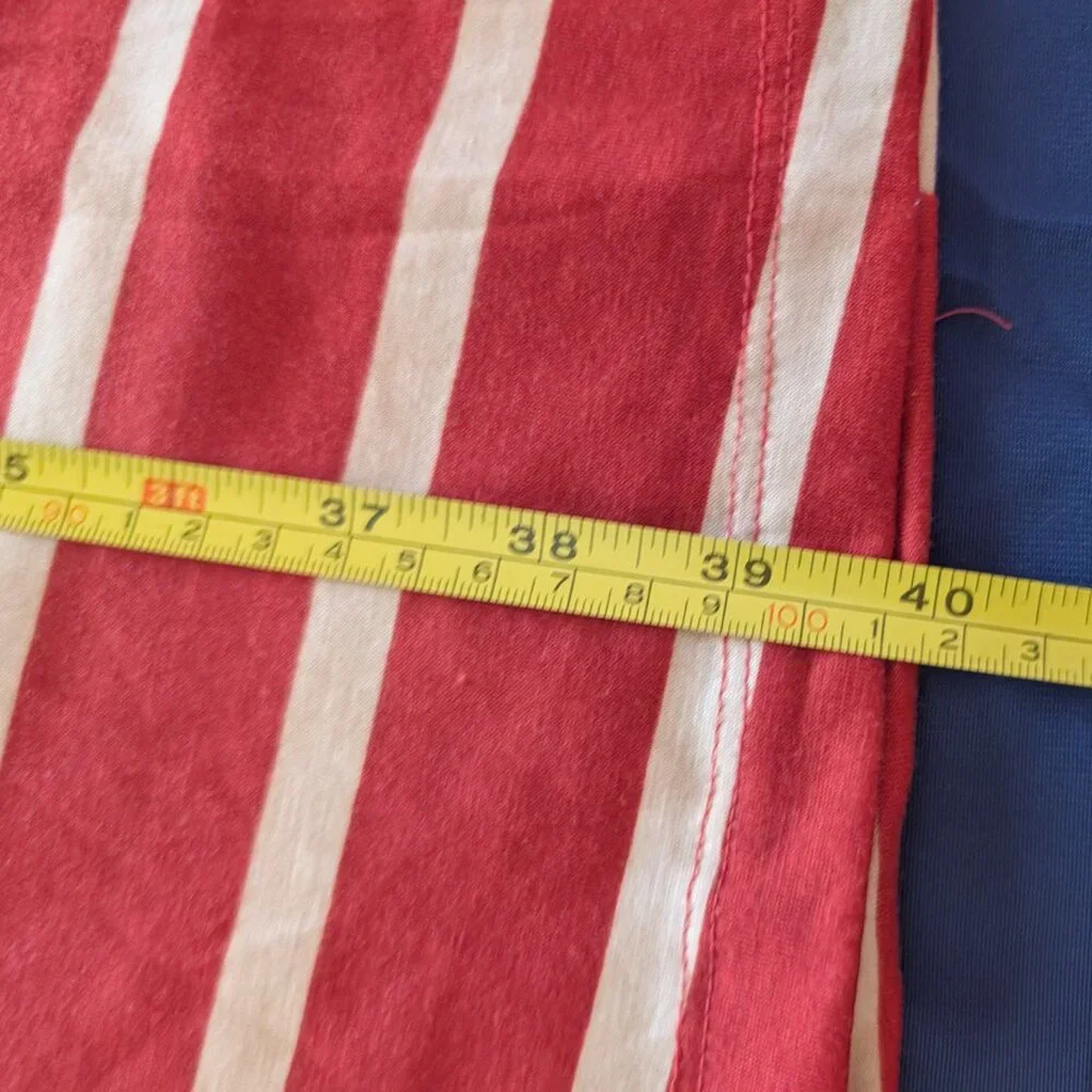 DNA Couture plus size 3x (more like a 16) Maxi Skirt Red/Tan Type‎ 3 NWOT